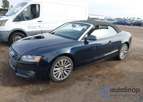 2010 Audi A5 2.0T Premium from USA, damaged, VIN WAULFAFH4AN021725